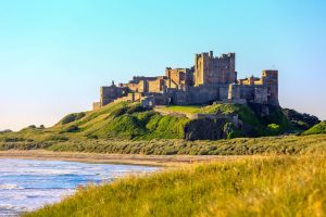 Bamburgh,Castle,,North,East,Coast,Of,England,,Taken,In,Long